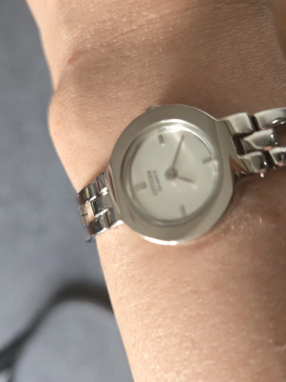 Citizen Silver Tone Quartz Ladies Bracelet Watch